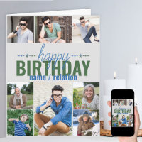 Aniversário Personalizado Legal de qualquer colage