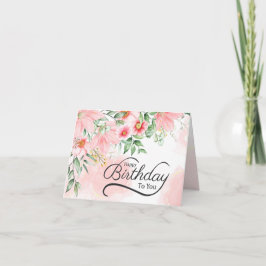 Cartão Aniversário, Senhor Abençoado, Números 6:24-26 Bíb