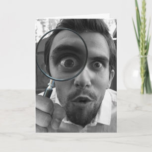 CARTÃO ANIVERSÁRIO VOCÊ PARECE BOM ATÉ MAIS PERTO! CARTAO