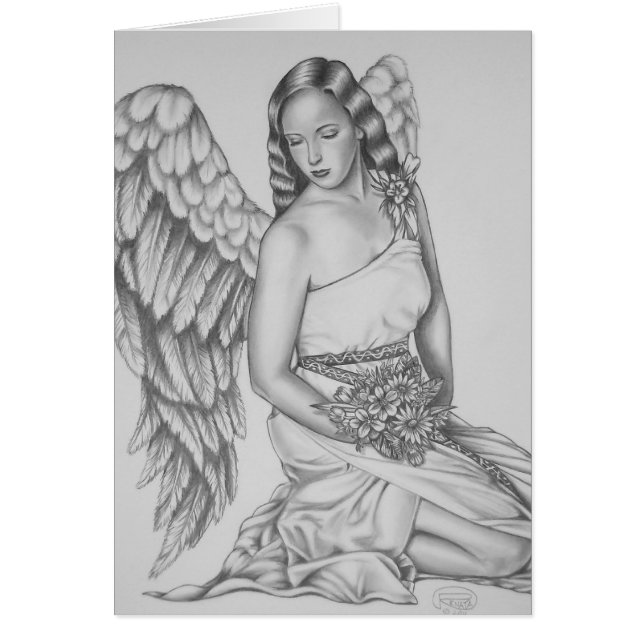 Cartão Anjo (Frente)