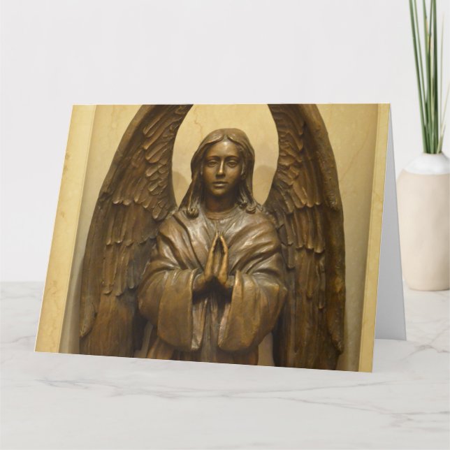 Cartão Anjo abençoado (Frente)