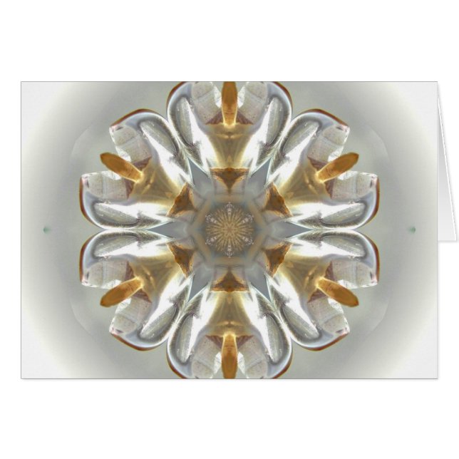 Cartão Anjo ártico (Frente Horizontal)