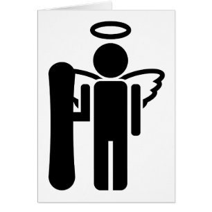 Cartão Anjo conselho.