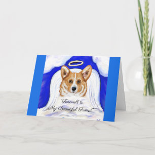 Cartão Anjo Corgi
