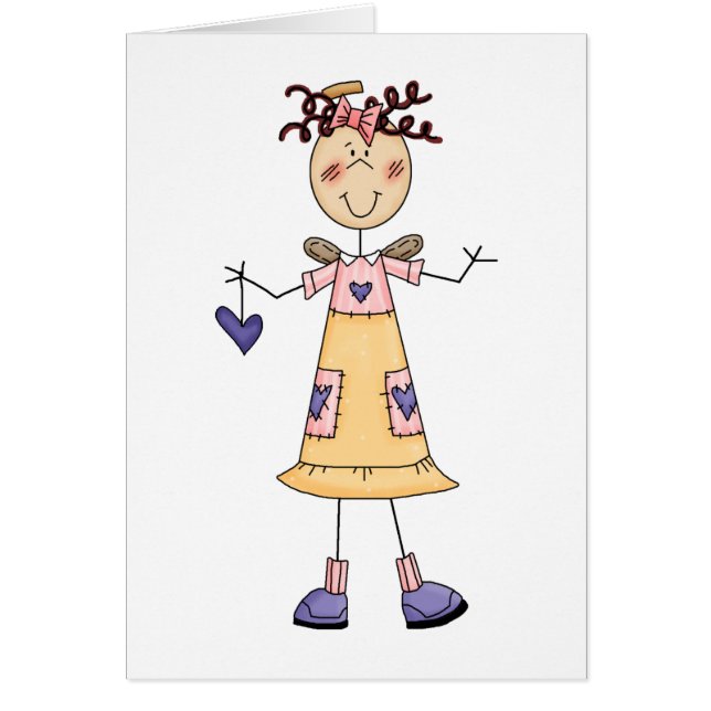 Cartão Anjo da atitude positiva (Frente)