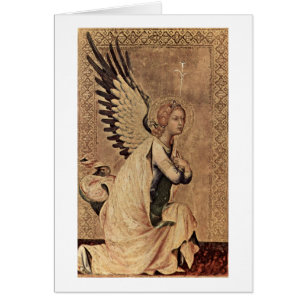 Cartão Anjo De Anunciação Por Simone Martini