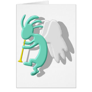 Cartão Anjo de Kokopelli