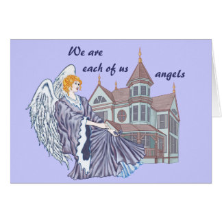 Cartão Anjo do agregado familiar