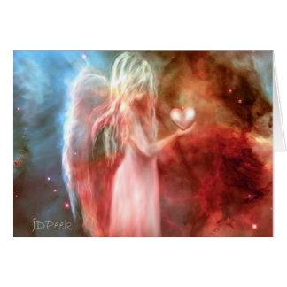 Cartão Anjo do amor