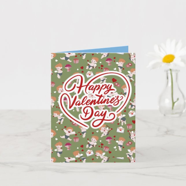 Cartão Anjo do amor (Planta pequena)