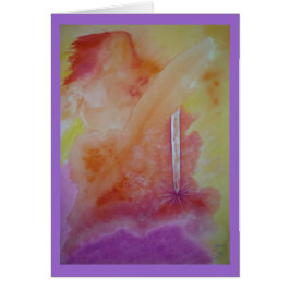 Cartão Anjo do fogo