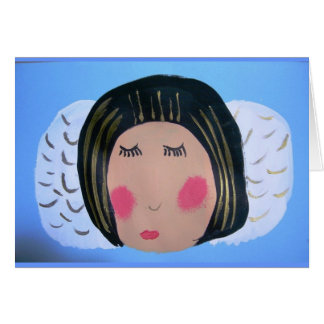 Cartão Anjo do sono no céu
