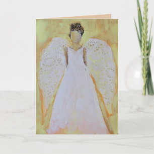 Cartão Anjo em Branco