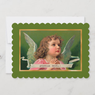 Cartão Anjo ou Convite para Noel do Joyeux
