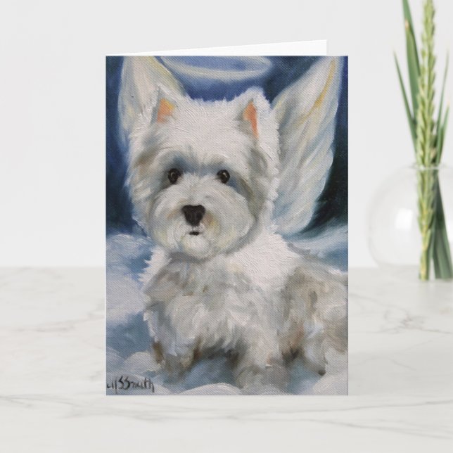 Cartão anjo pequeno (Frente)