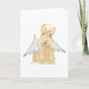 Cartão Anjo Wheaten Scottie