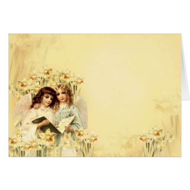 Cartão Anjos (Frente Horizontal)