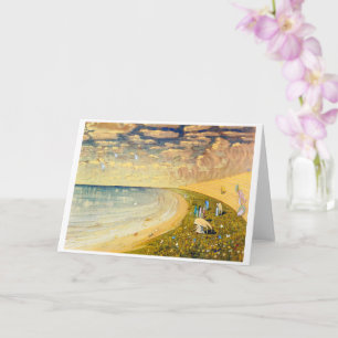 Cartão Anjos (Paraíso) Mikalojus Ciurlionis