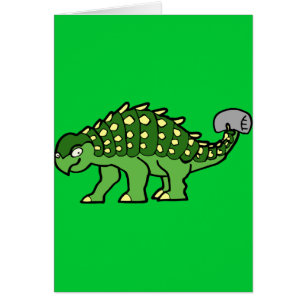 Cartão Ankylosaurus