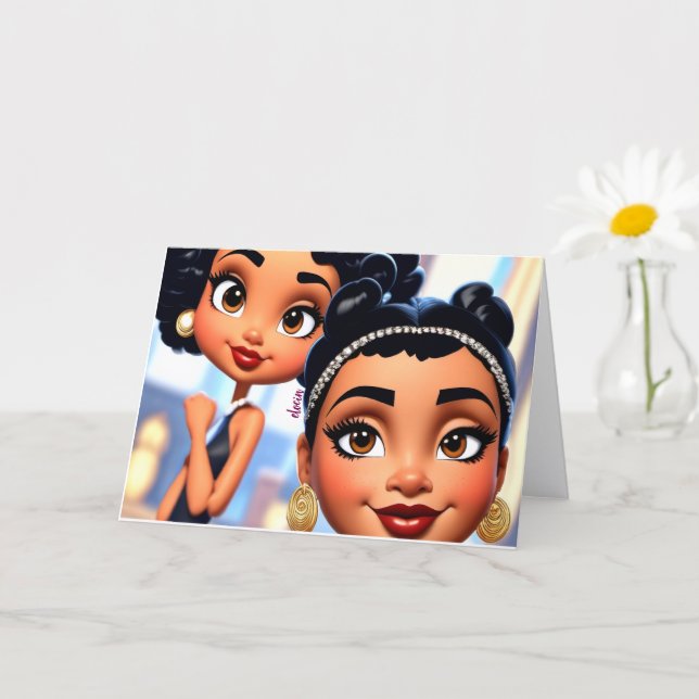 Cartão Anna&Alani (Planta pequena)