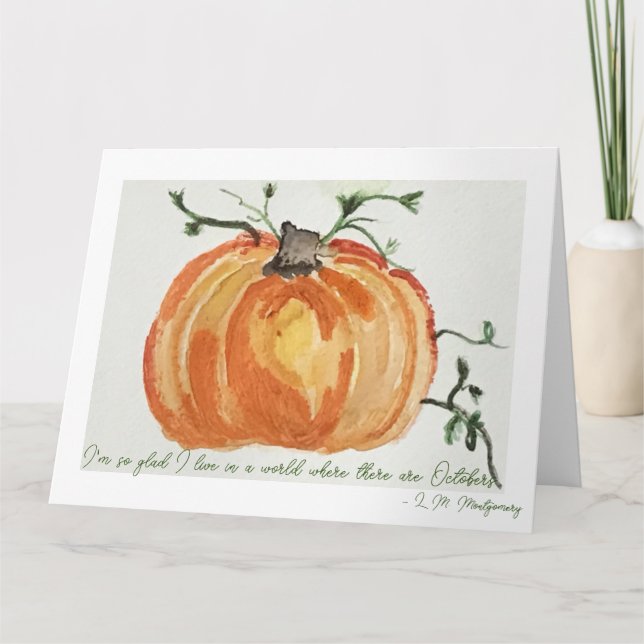 Cartão Anne of Green Gables Folded Greeting Card (Frente)