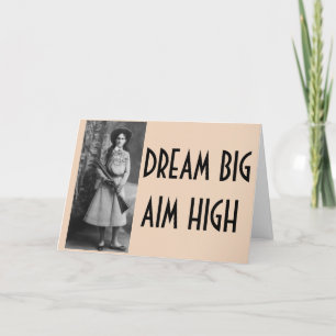 Cartão Annie Oakley BIRTHDAY Cowgirl Cards