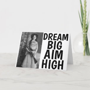 Cartão Annie Oakley BIRTHDAY Cowgirl Cards