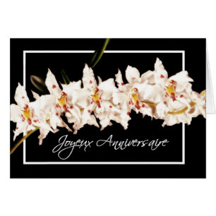 Cartão anniversaire do joyeux