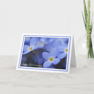 Cartão Anniversary - Bluettes Greeting Card