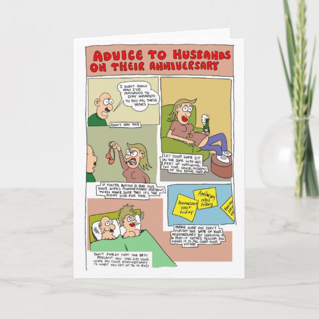 Cartão Anniversary Card by Sam Backhouse (Frente)