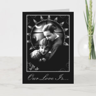 Cartão Anniversary Our Love Is Forever Vintage Card
