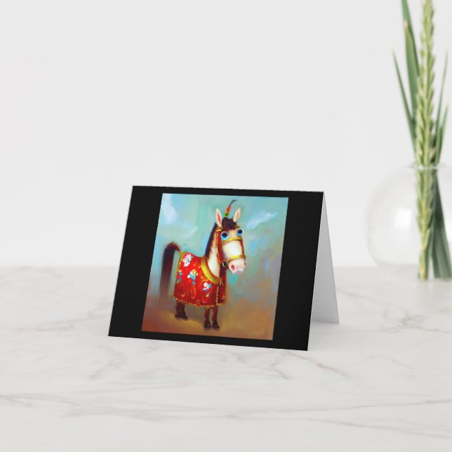 Cartão Ano do Cavalo 8 (Frente)