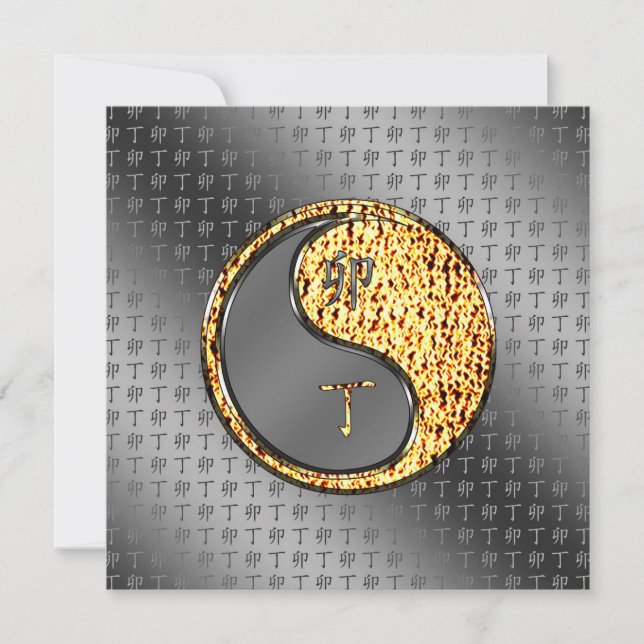 Cartão Ano do Coelho Fogo (Frente)