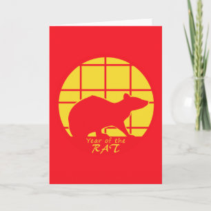 Cartão Ano do Rato