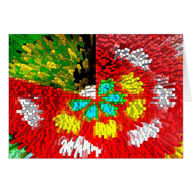Cartão Ano mundial do calor 3000 (Frente Horizontal)
