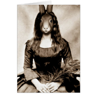 Cartão Anormal do Victorian