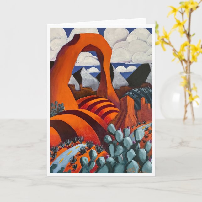 Cartão Another Day in Paradise  (Flor Amarela)