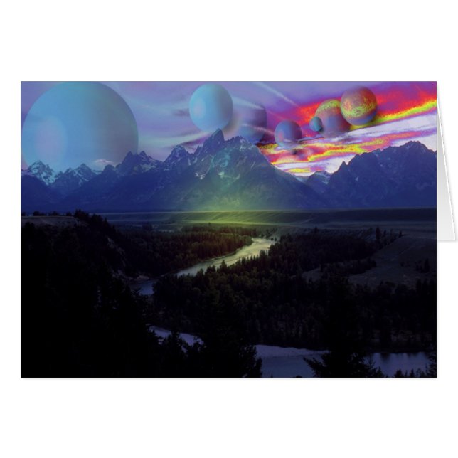 Cartão Ansel Adams, Drs. Owsley e Leary, (Frente Horizontal)