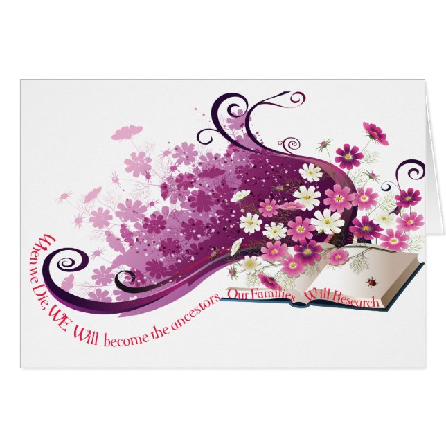 Cartão Antecestralidade (Frente Horizontal)