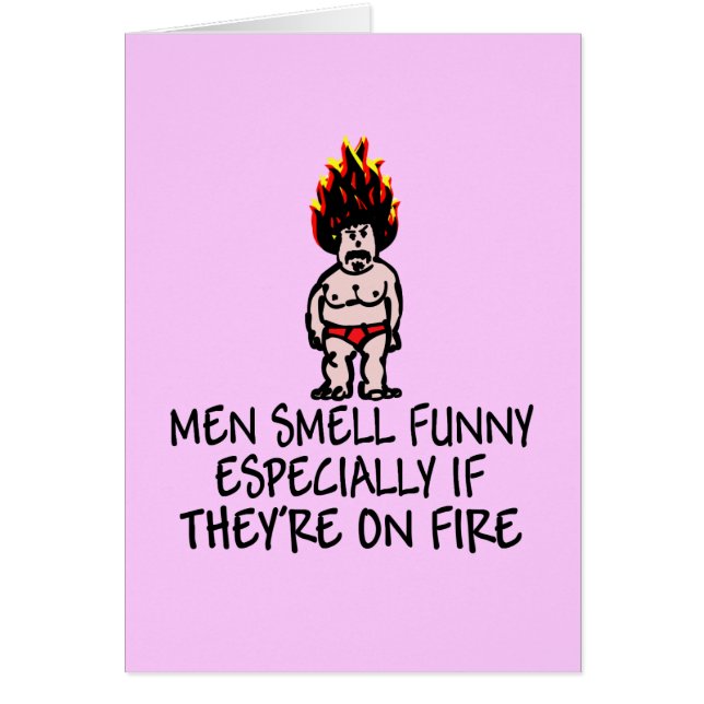 Cartão Anti homens (Frente)