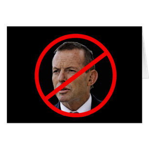 Cartão Anti Tony Abbott