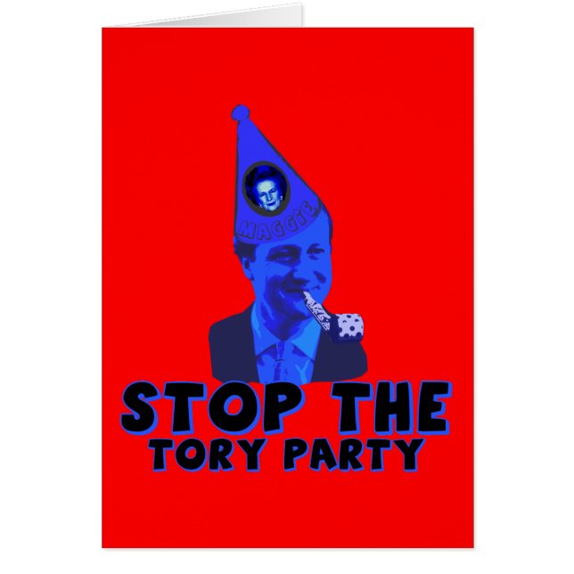 Cartão Anti trabalho engraçado (Frente)