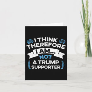 Cartão Anti Trump 2020 Camisas & Presentes Por Mek -