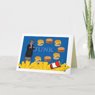 Cartão Anti-Trump/Junk
