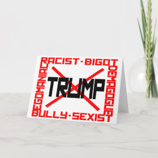 Cartão Anti-Trump Note Cards