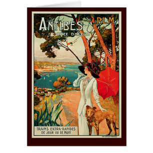 Cartão Antibes Cote d'Azur