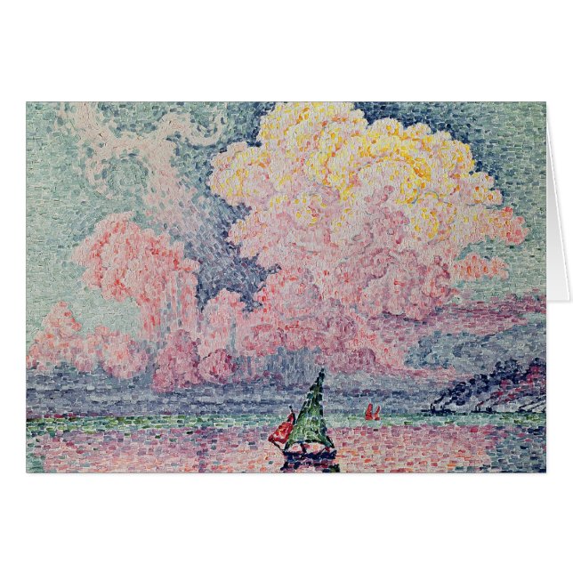 Cartão Antibes, Nuvem cor-de-rosa, 1916 (Frente Horizontal)