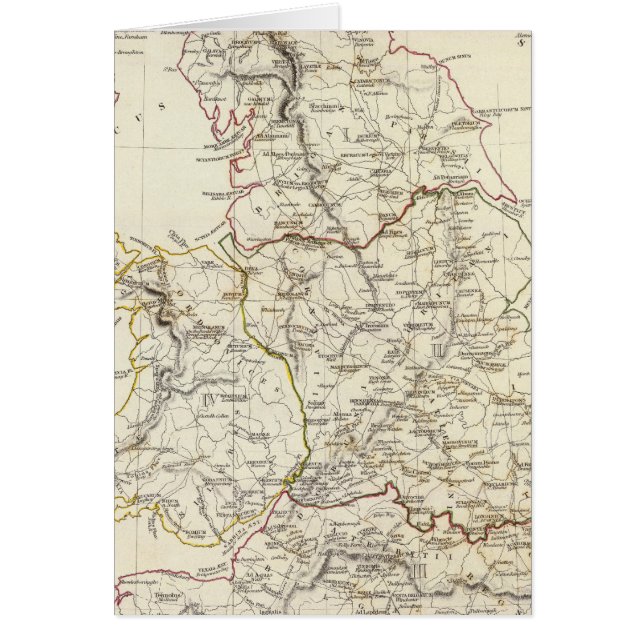 Cartão Antiga Grã-Bretanha I (Frente)