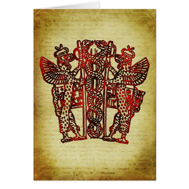 Cartão Antigo Caduco Sumeriano (Frente)