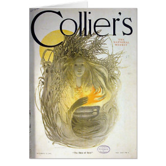 Cartão antigo da ilustração